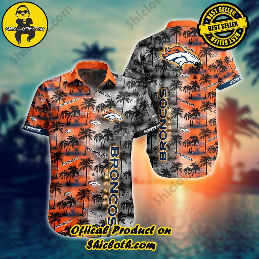 Denver Broncos NFL Hawaiian Shirts And Shorts For Fans