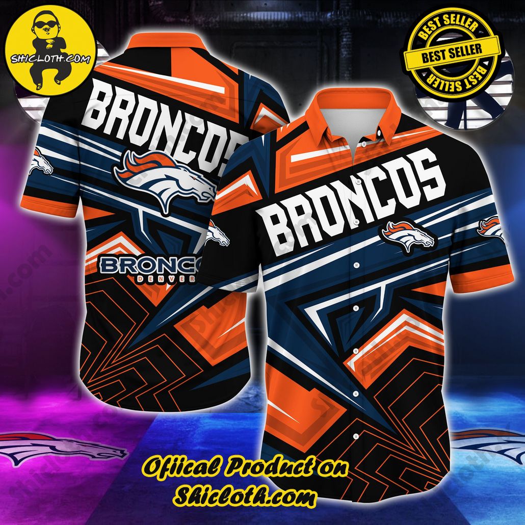 Denver Broncos NFL Summer Hawaiian Shirt