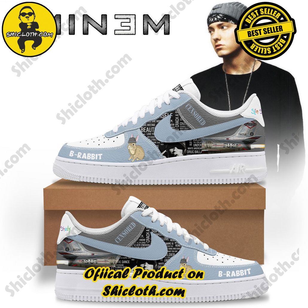 Eminem B-Rabbit Premium Air Force 1 Sneaker