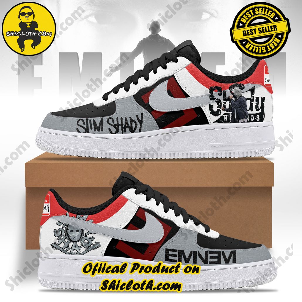 Eminem Slim Shady Ep Premium Nike Air Force 1 Sneaker New Ver