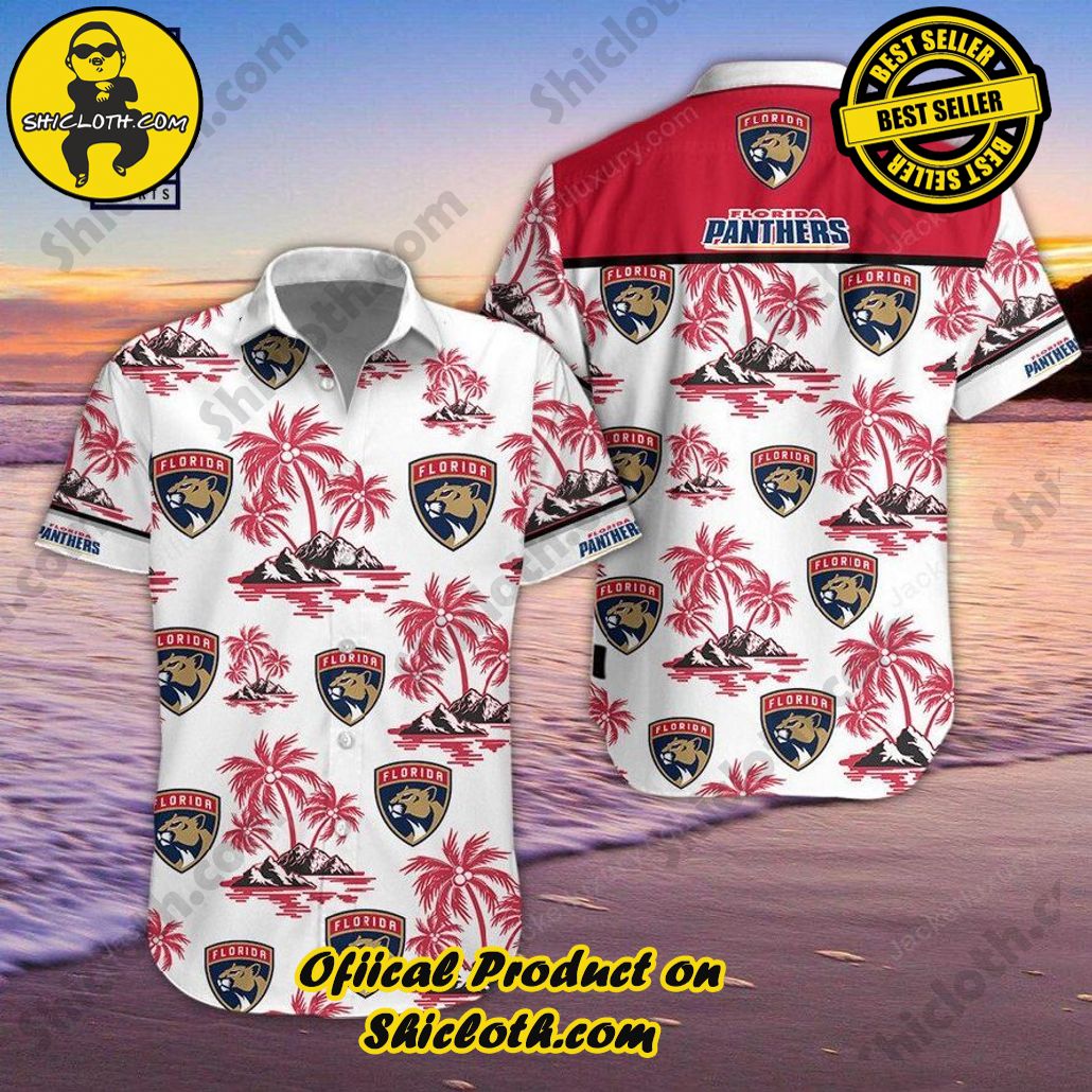 Florida Panthers Hawaiian Shirt Full