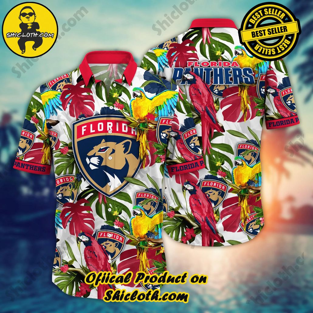 Florida Panthers NHL Hawaiian Shirt Mosquito Bitestime Aloha Shirt