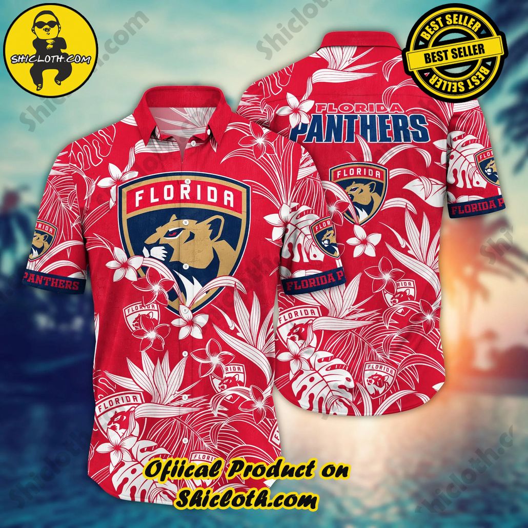 Florida Panthers NHL Hawaiian Shirt Sun-Up Aloha Shirt