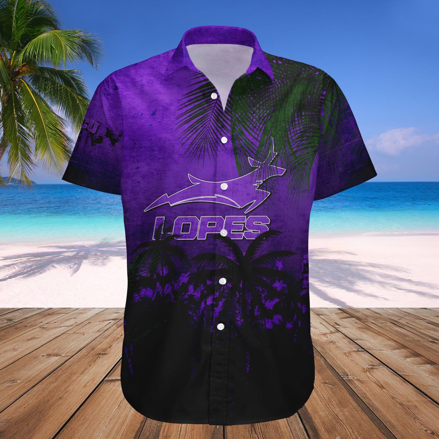 Grand Canyon Antelopes Hawaii Shirt Coconut Tree Tropical Grunge NCAA