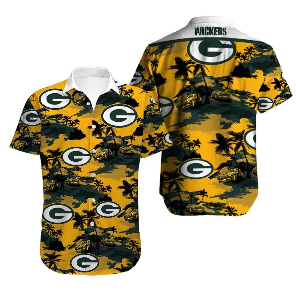 Green Bay Packers Limited Edition Hawaiian Shirt: Trendy Aloha Design 07