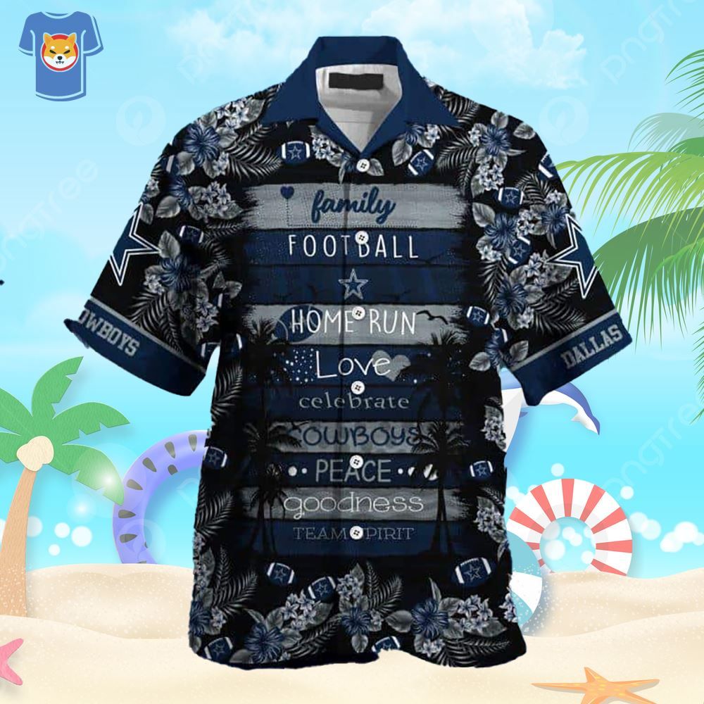Hawaiian Shirt Dallas Cowboys Special for Football Families