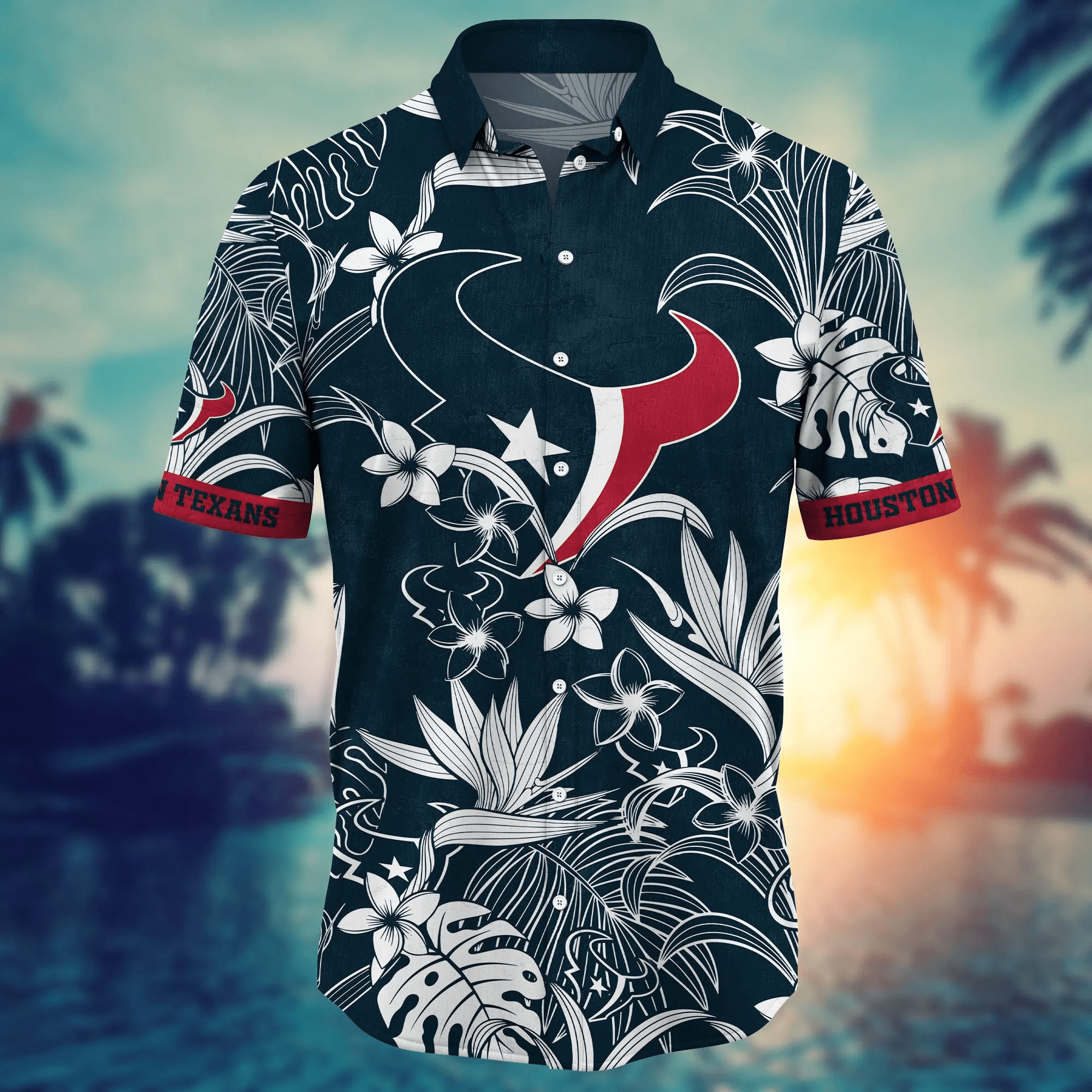Houston Texans NFL Hawaiian Shirt Mid-Year Aloha Shirt