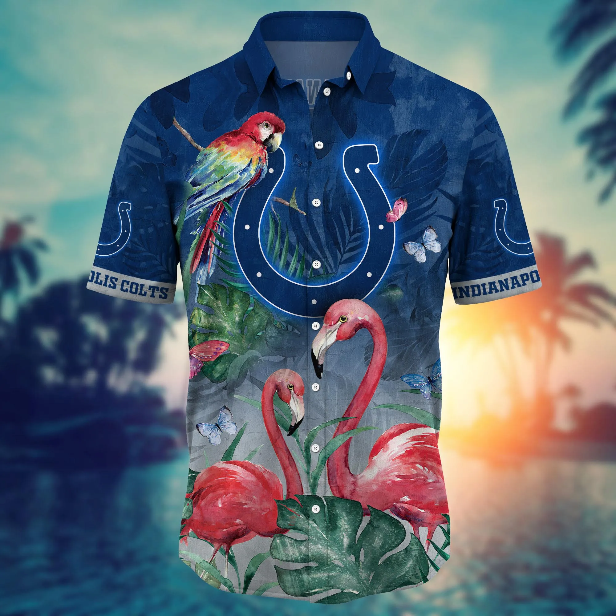 Indianapolis Colts NFL Hawaiian Shirt Bikinis Aloha Shirt
