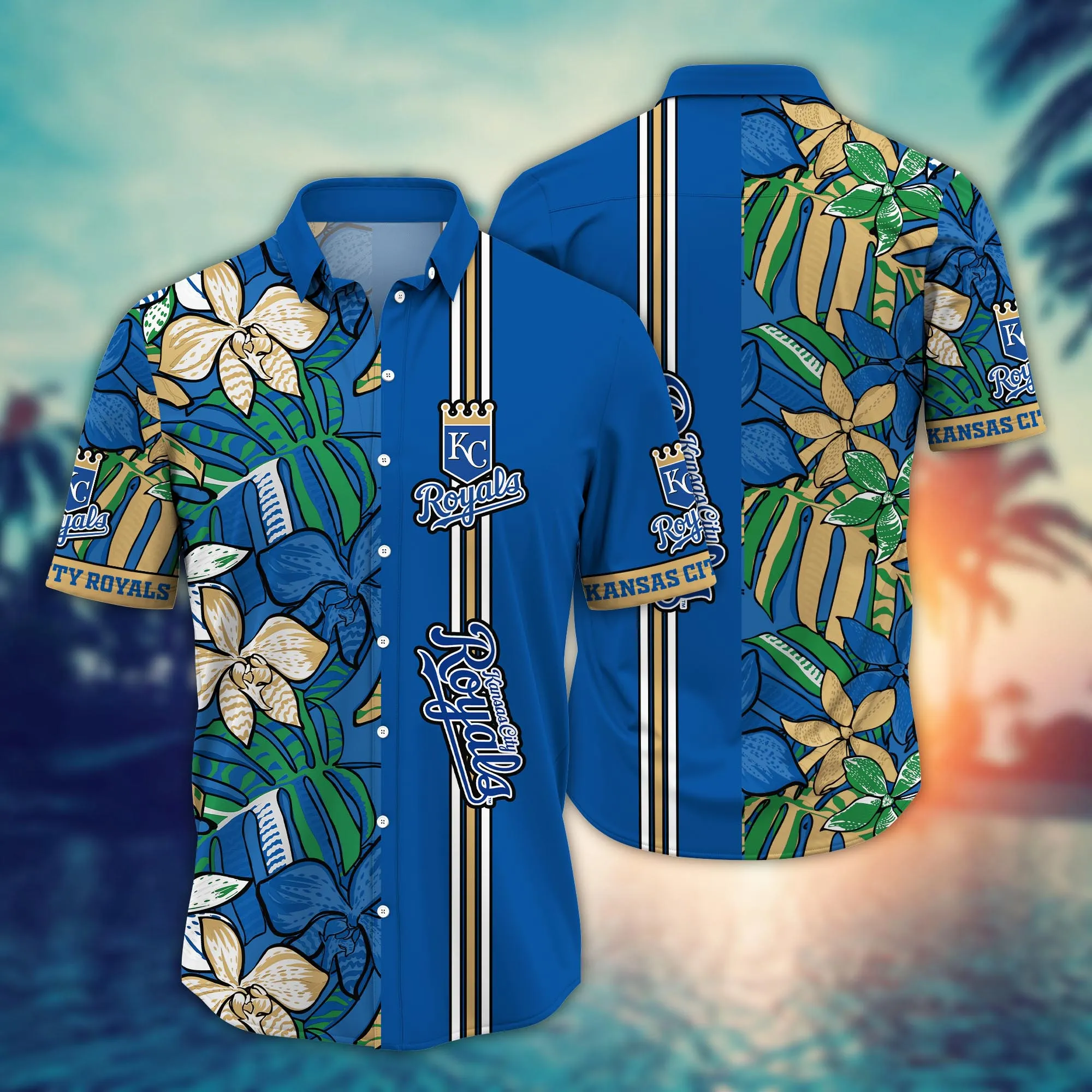Kansas City Royals MLB Hawaiian Shirt Summer Camps Aloha Shirt