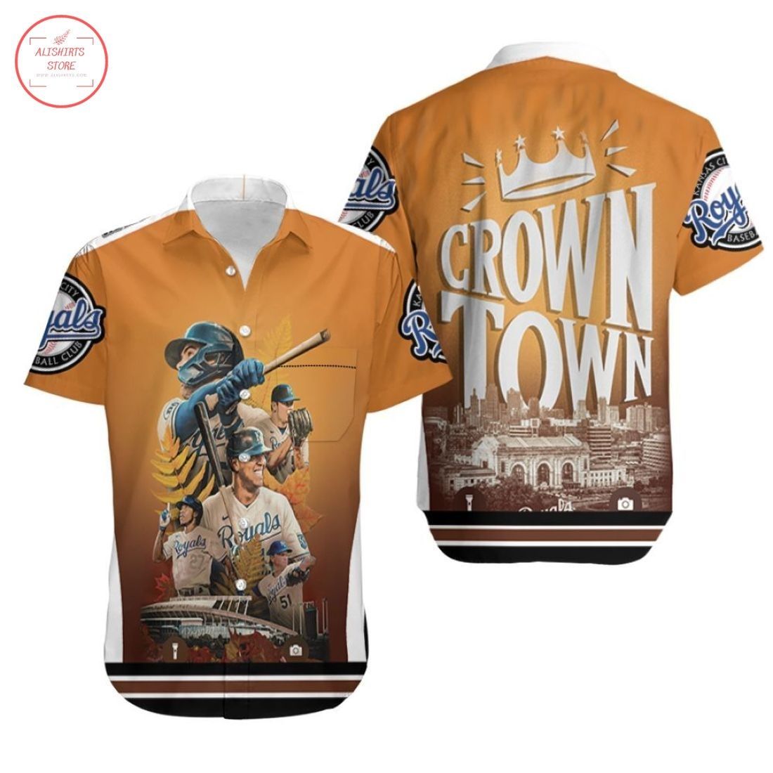 Kansas City Royals Team Hawaiian Shirt Edition 1 Kansas City Royals Team Hawaiian Shirt Edition