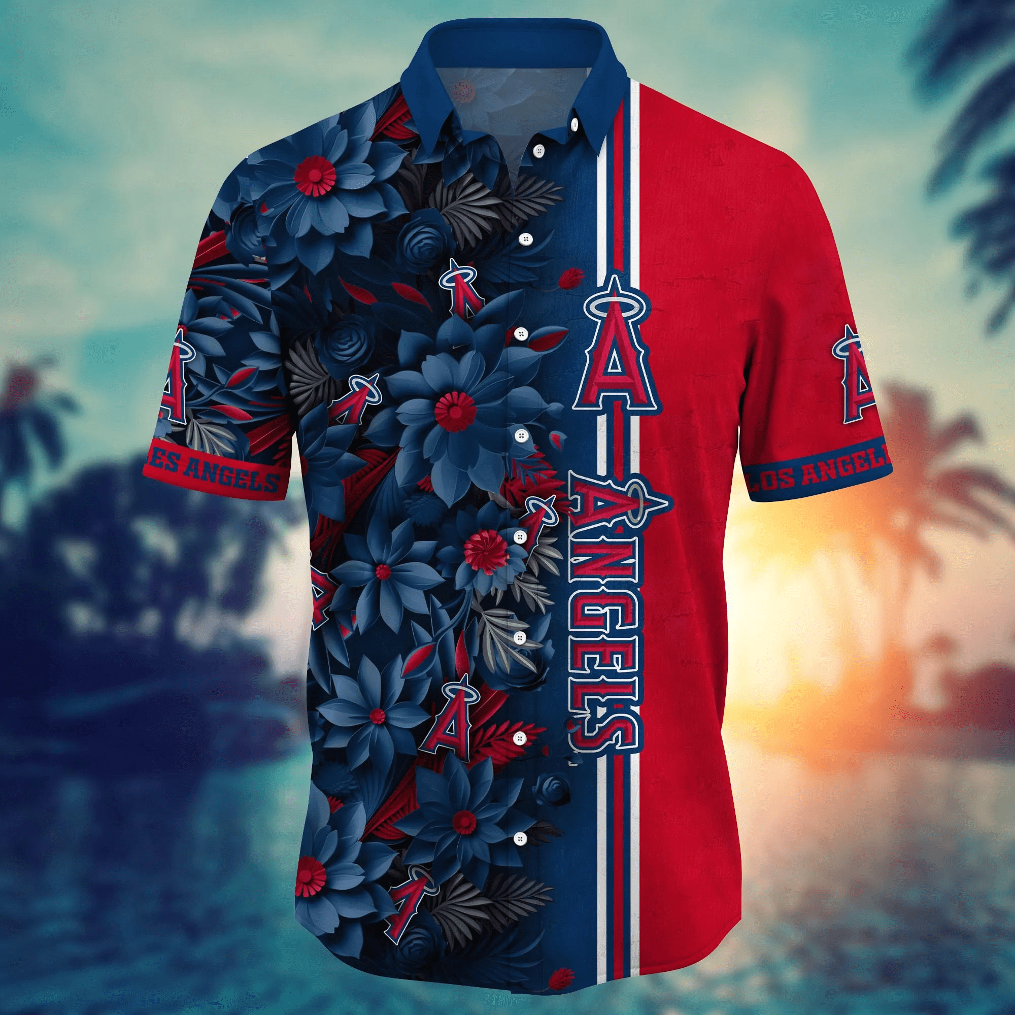Los Angeles Angels MLB Hawaiian Shirt Custom Popsicles Aloha Shirt 2 Los Angeles Angels MLB Hawaiian Shirt Custom Popsicles Aloha Shirt - Image 2