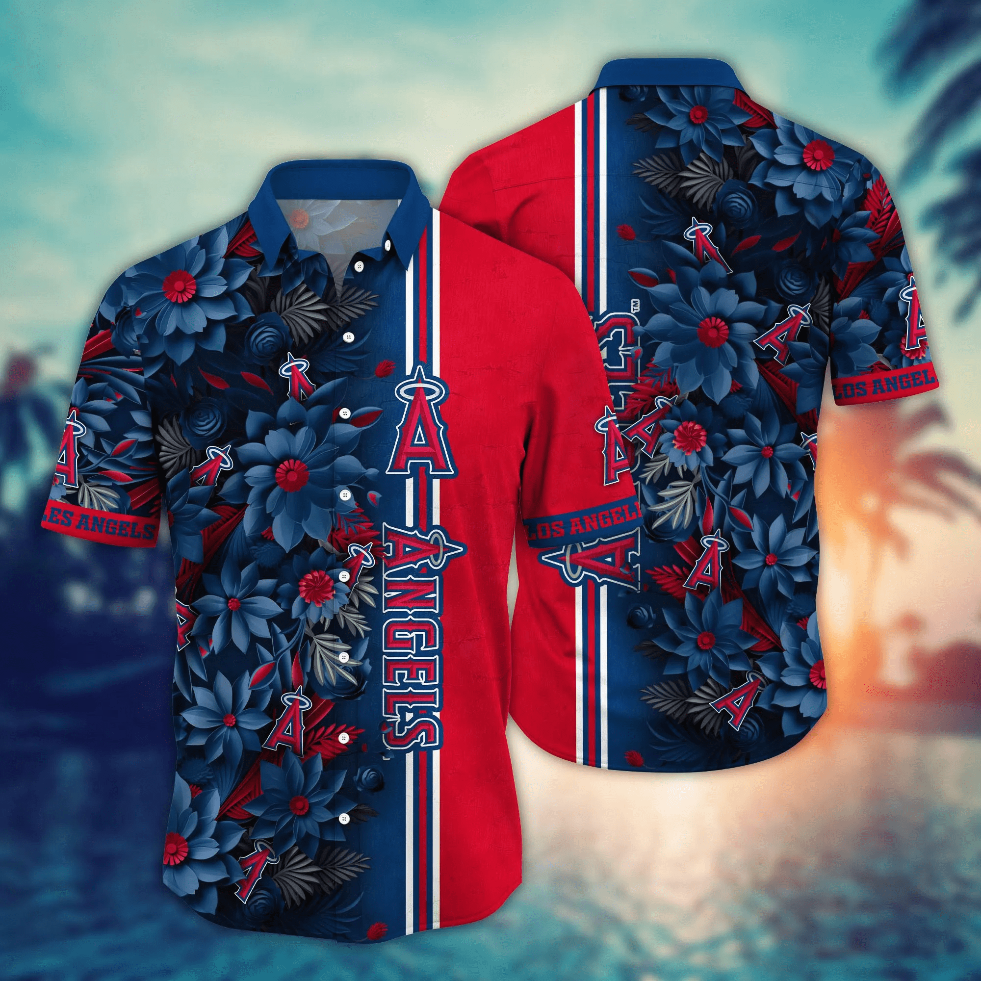 Los Angeles Angels MLB Hawaiian Shirt Custom Popsicles Aloha Shirt 1 Los Angeles Angels MLB Hawaiian Shirt Custom Popsicles Aloha Shirt
