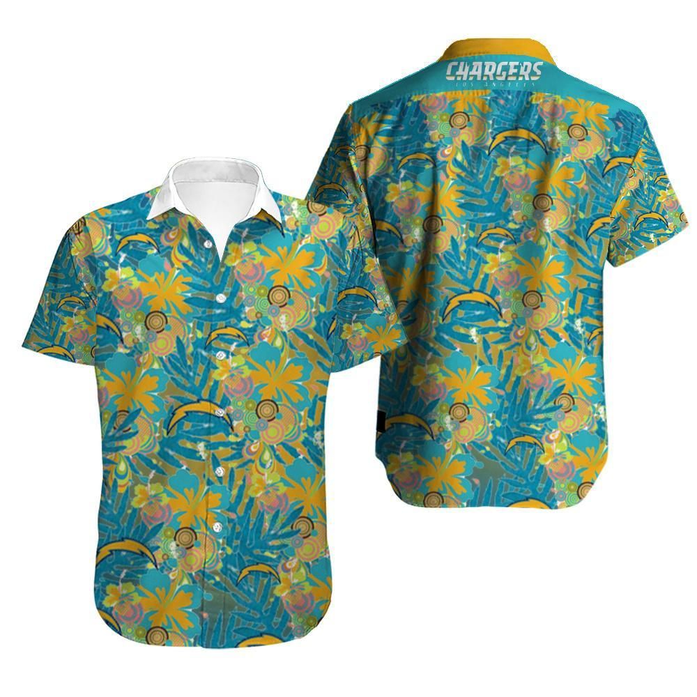 Los Angeles Chargers Limited Edition Hawaiian Shirt Trendy Aloha Design 05