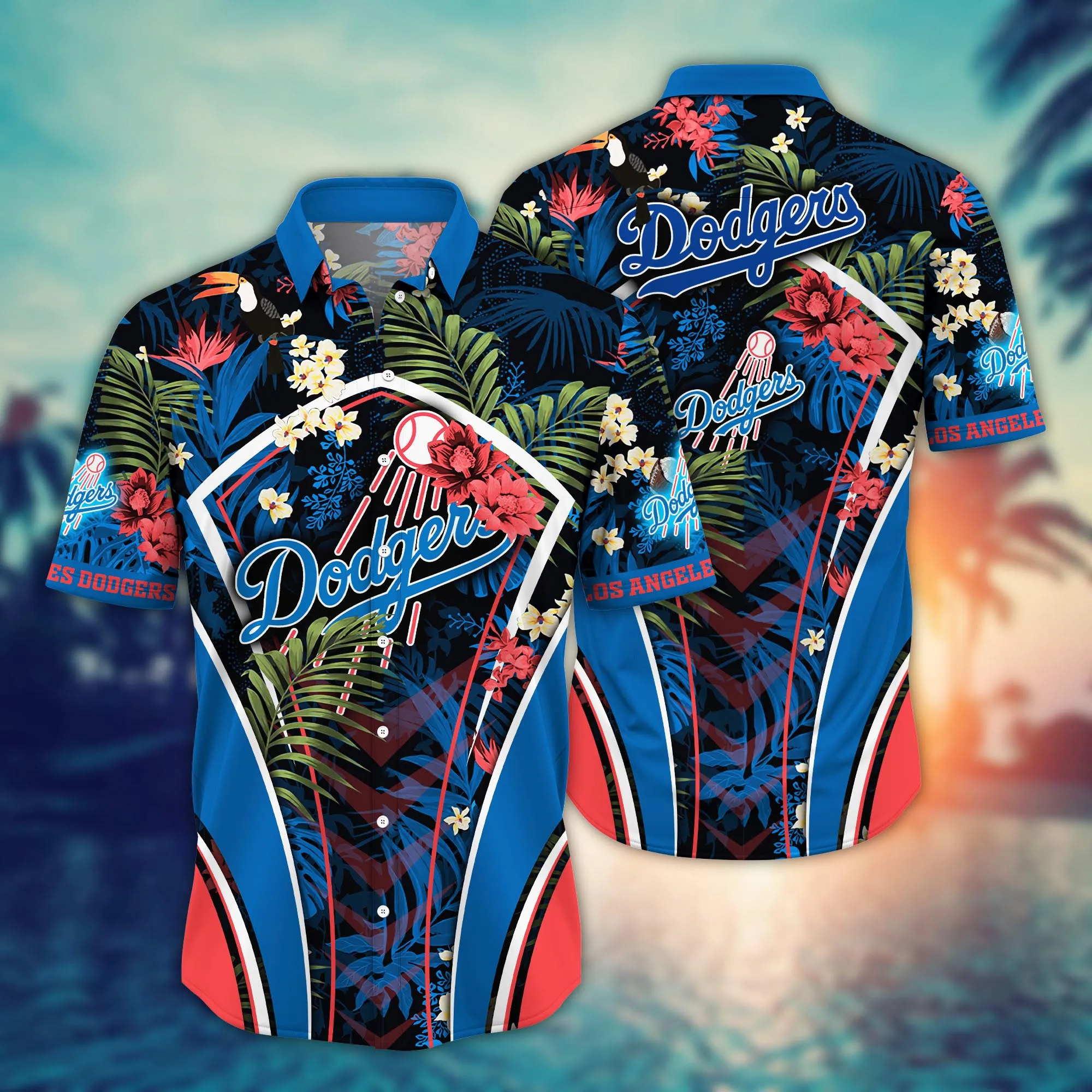 Los Angeles Dodgers MLB Hawaiian Shirt Balmy Aloha Shirt