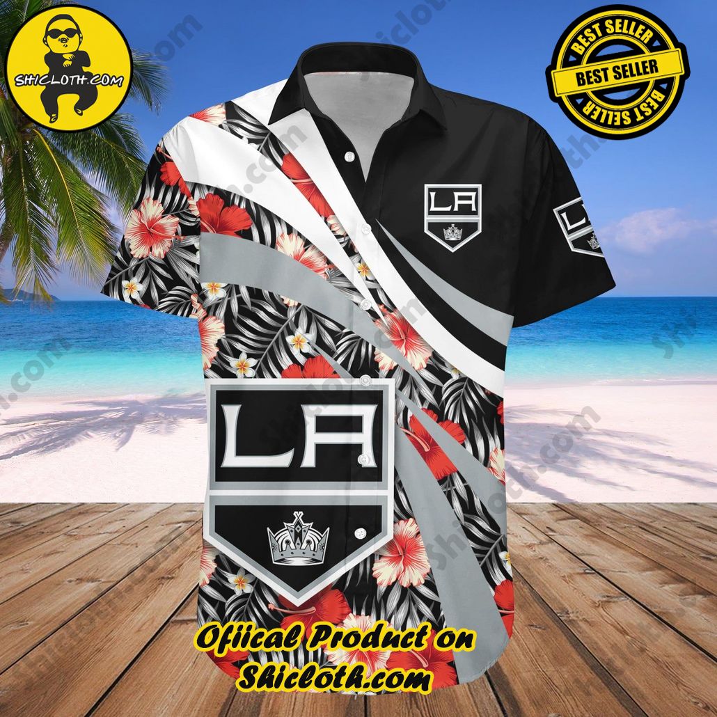 Los Angeles Kings Hawaii Shirt Hibiscus Sport Style NHL