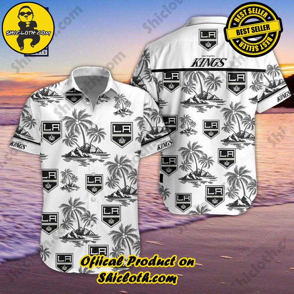 Los Angeles Kings Hawaiian Shirt with Matching Shorts