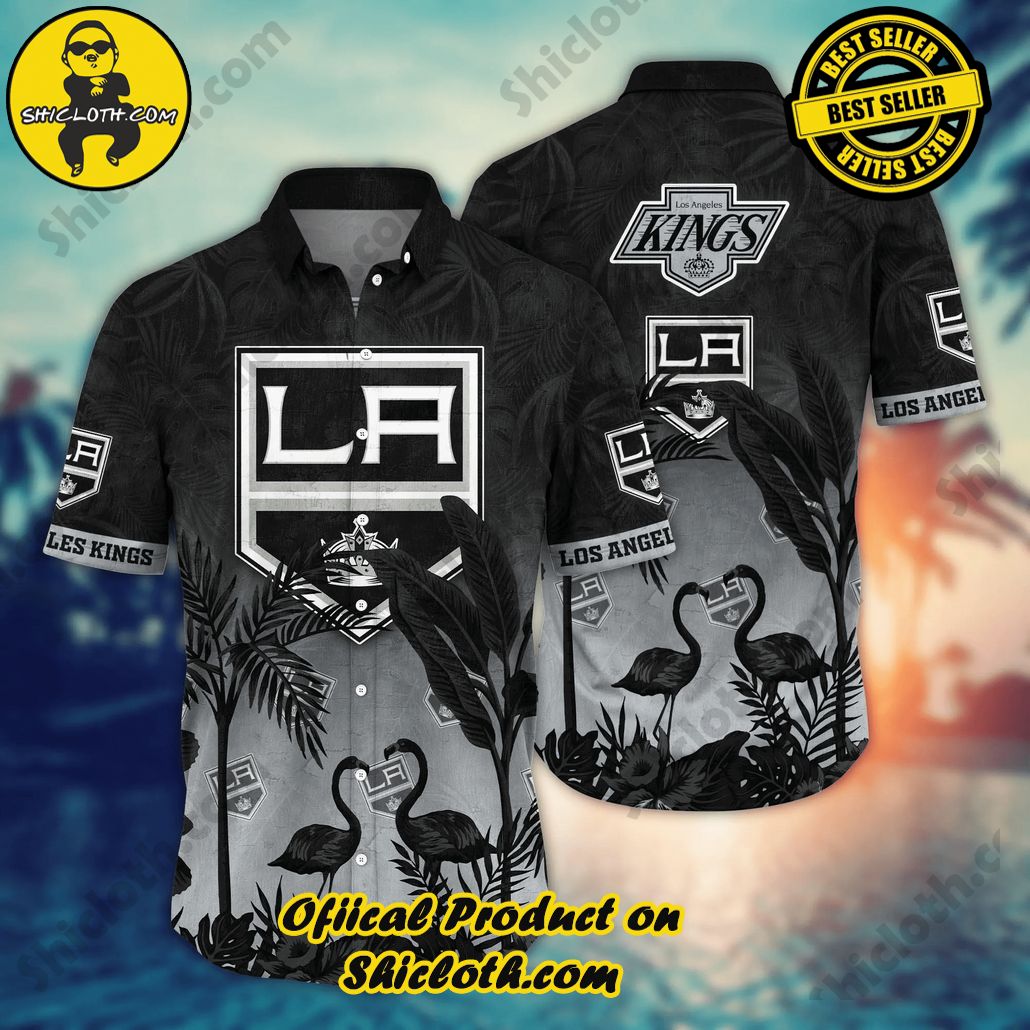 Los Angeles Kings NHL Hawaiian Shirt Air Conditioningtime Aloha Shirt