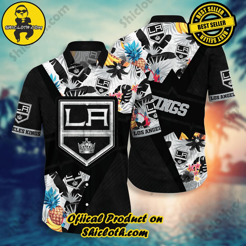 Los Angeles Kings NHL Hawaiian Shirt Ceiling Fans Aloha Shirt