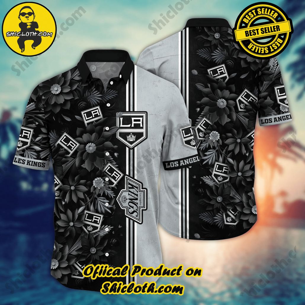 Los Angeles Kings NHL Hawaiian Shirt Custom Parasols Aloha Shirt