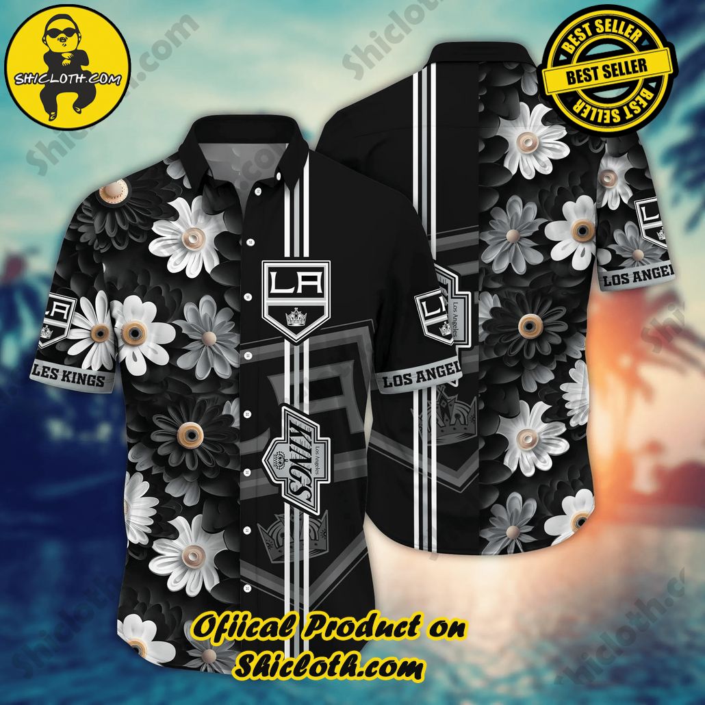Los Angeles Kings NHL Hawaiian Shirt Sprinklers Aloha Shirt