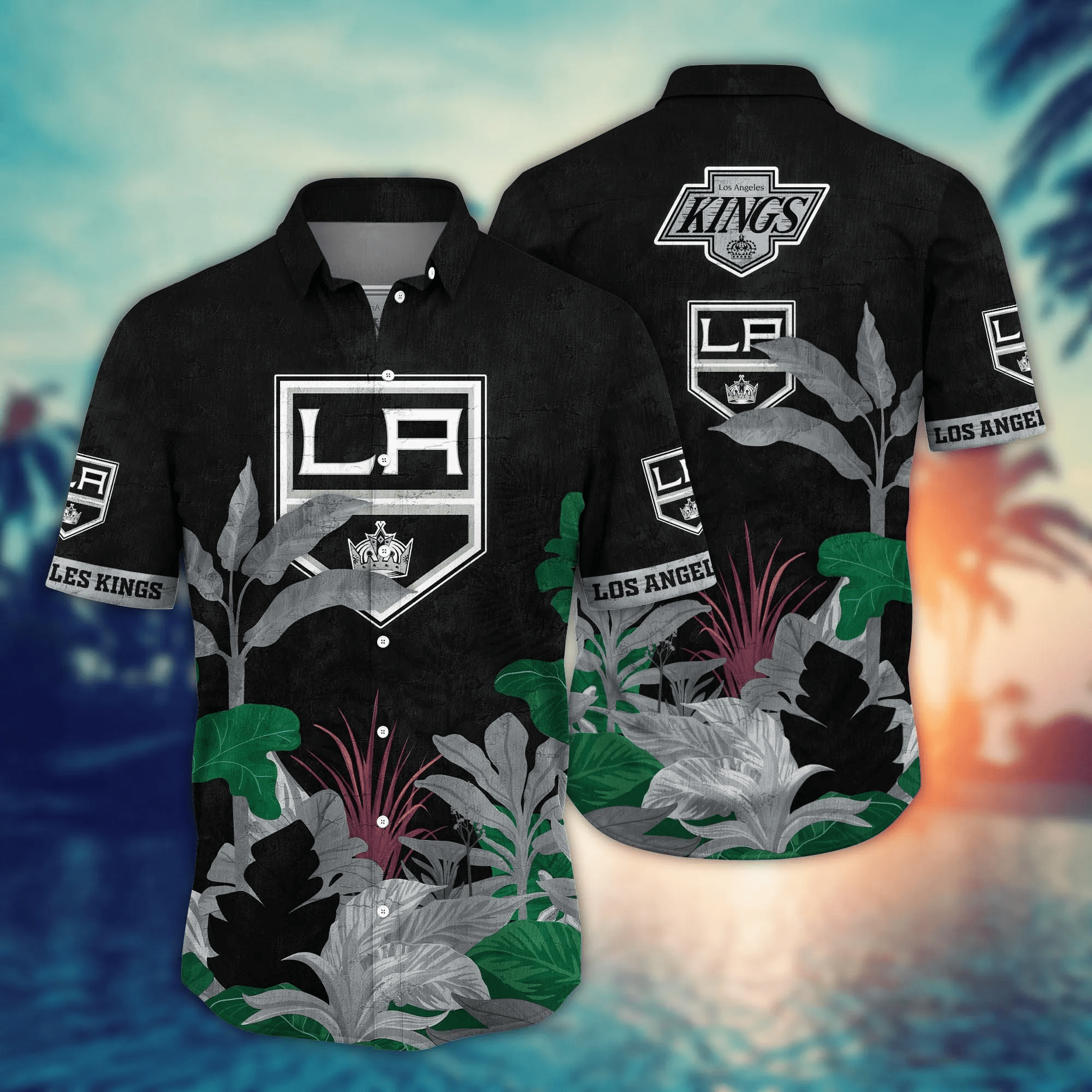 Los Angeles Kings NHL Hawaiian Shirt Watermelons Aloha Shirt