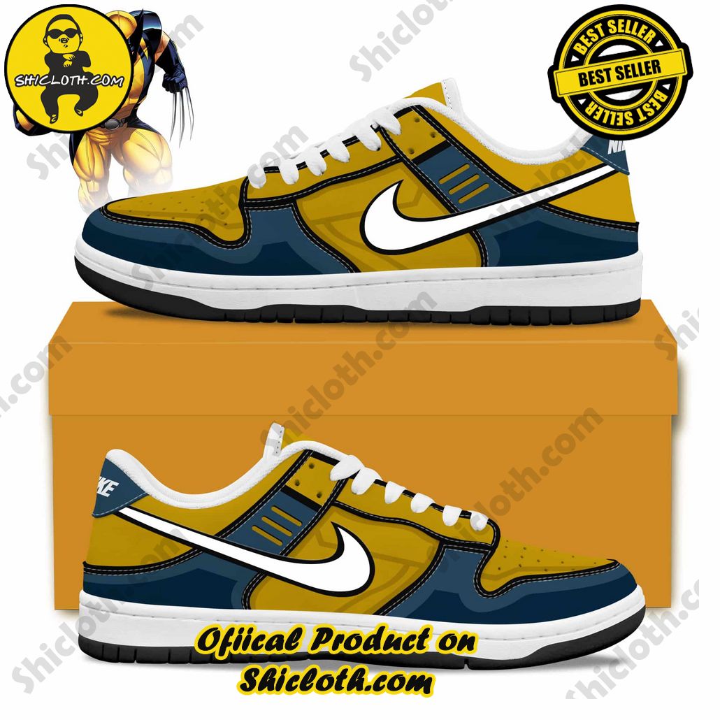 Marvel Wolverine Air Force 1 Lowtop Sneakers