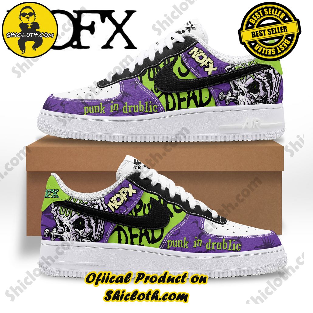 NOFX Premium Air Force 1 Sneaker