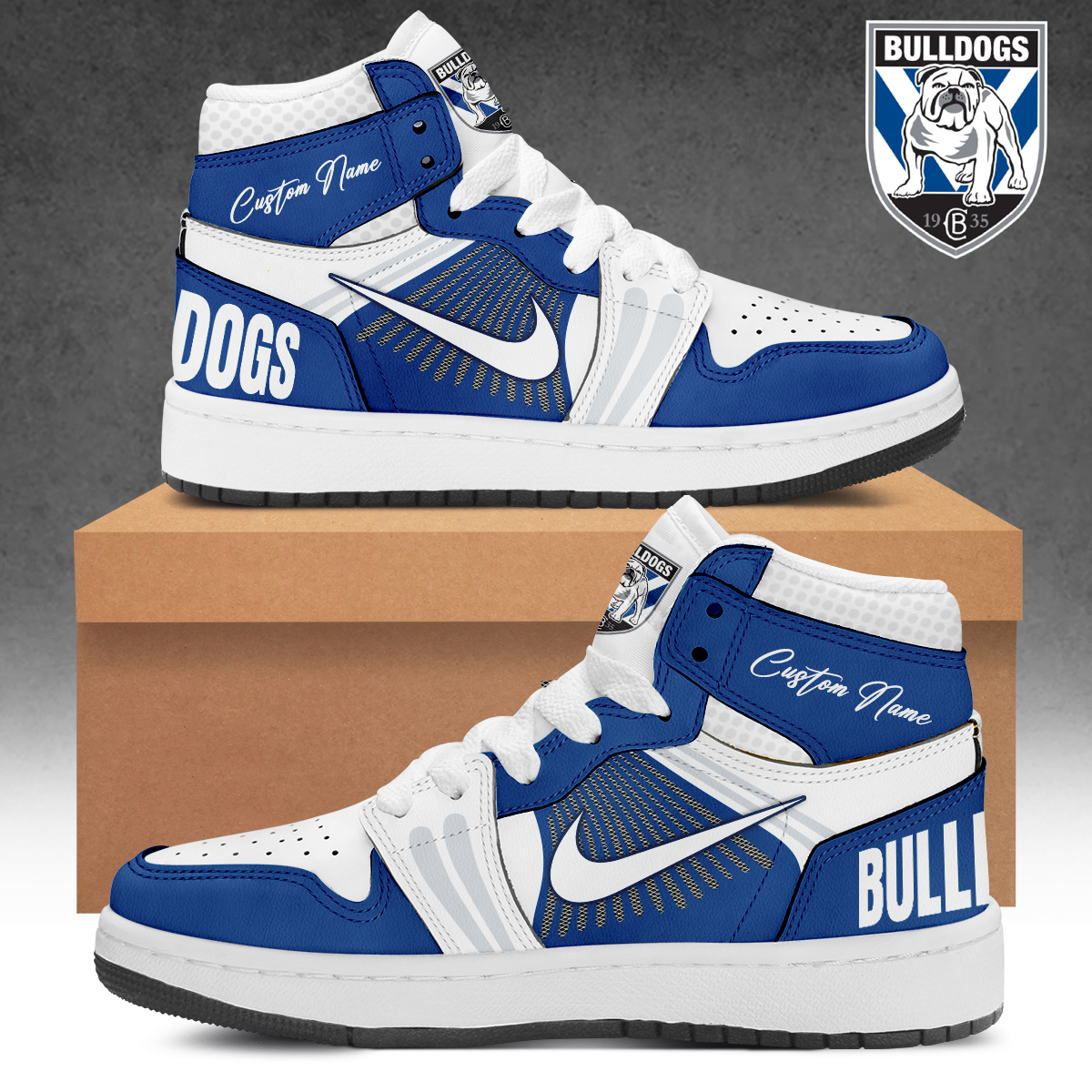 Canterbury Bankstown Bulldogs Air Jordan High Top