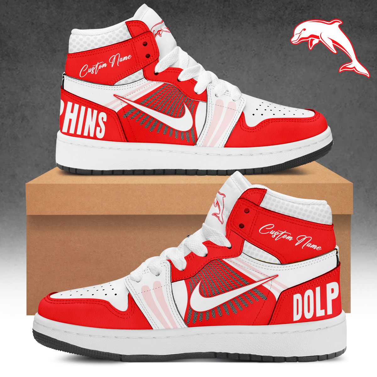 Dolphins Air Jordan High Top