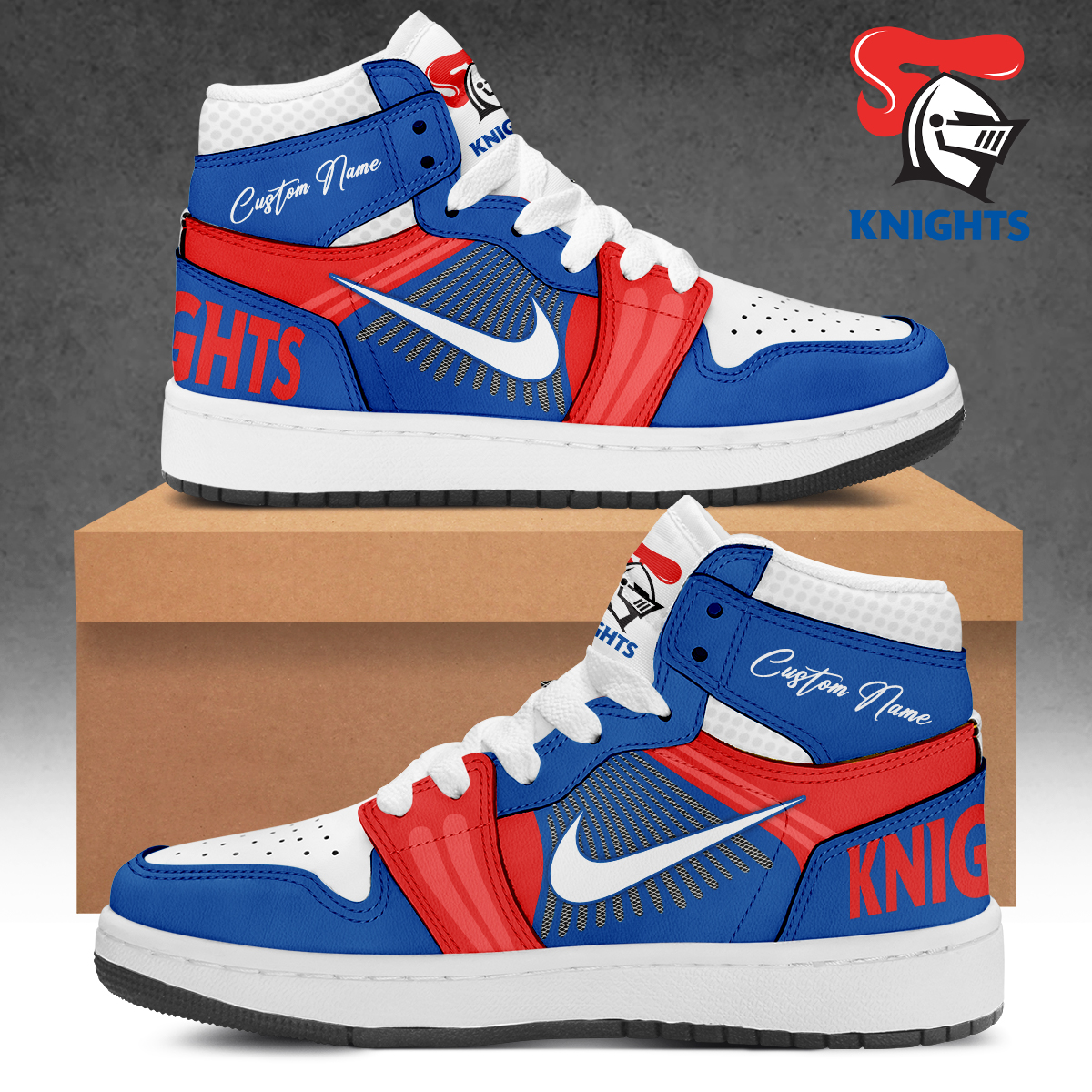 Newcastle Knights Air Jordan High Top