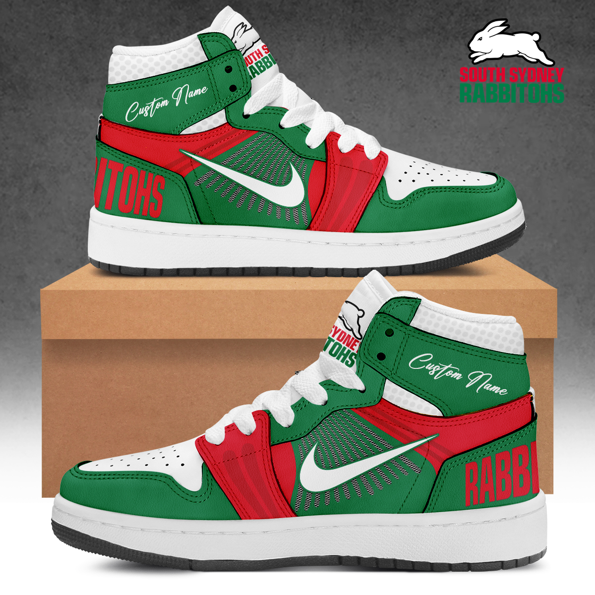 South Sydney Rabbitohs Air Jordan High Top