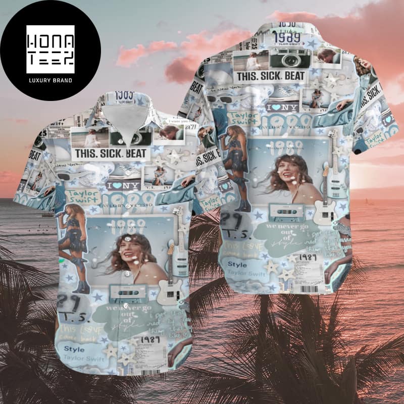 Taylor Swift 1989 Taylor Version Aesthetic Summer Trend Fan Gifts Hawaiian Shirt