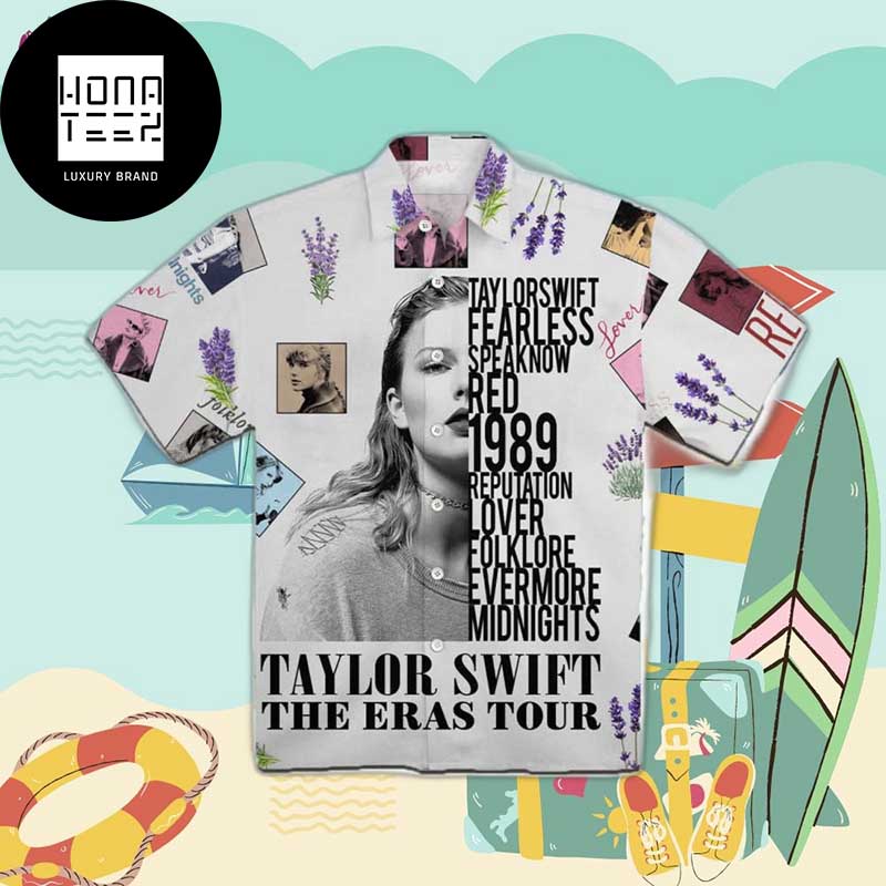 Taylor Swift The Eras Tour Album Trendy Hawaiian Shirt