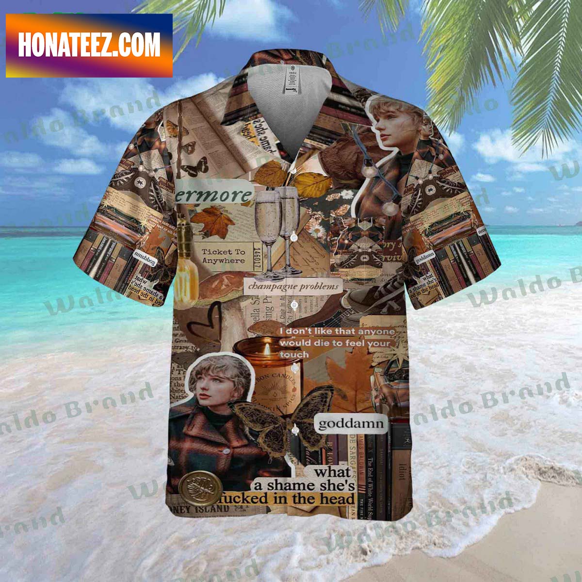 Taylor Swift Hawaiian Shirt