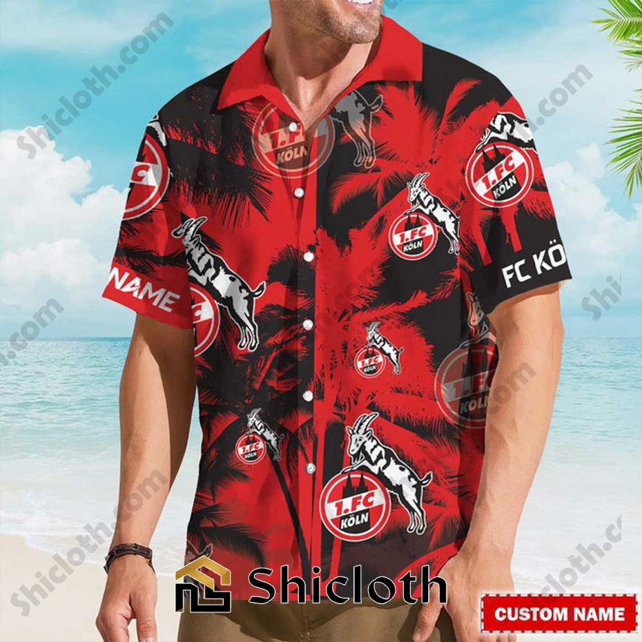 1 FC Köln Bundesliga Personalized Hawaiian Shirt For Fan - Limited Edition