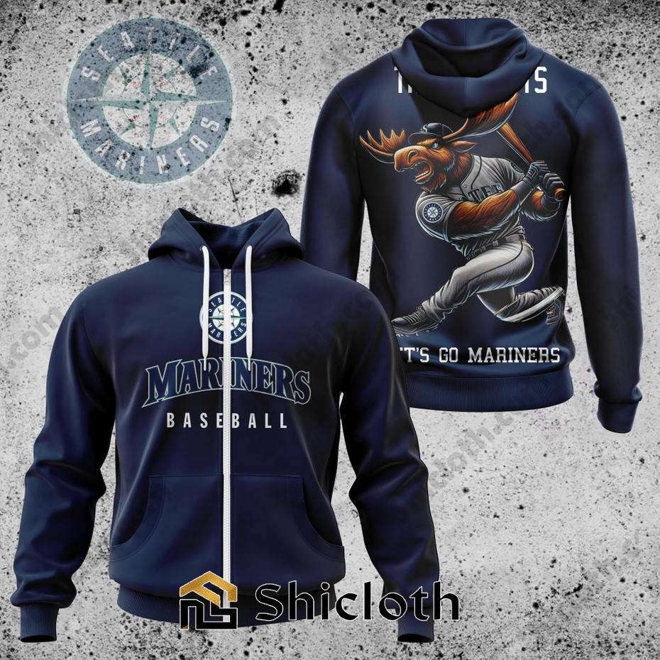 MLB Seattle Mariners The Tridents Let's Go Mariners Shirt