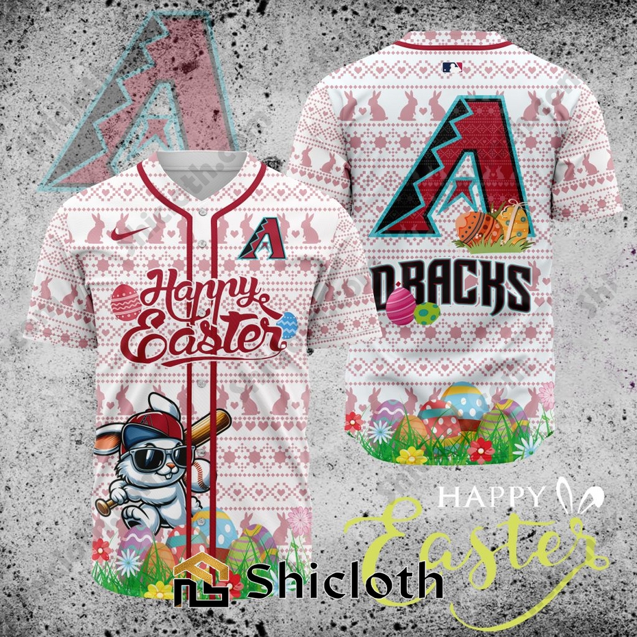 MLB Arizona Diamondbacks Happy Easter Baseball Jersey