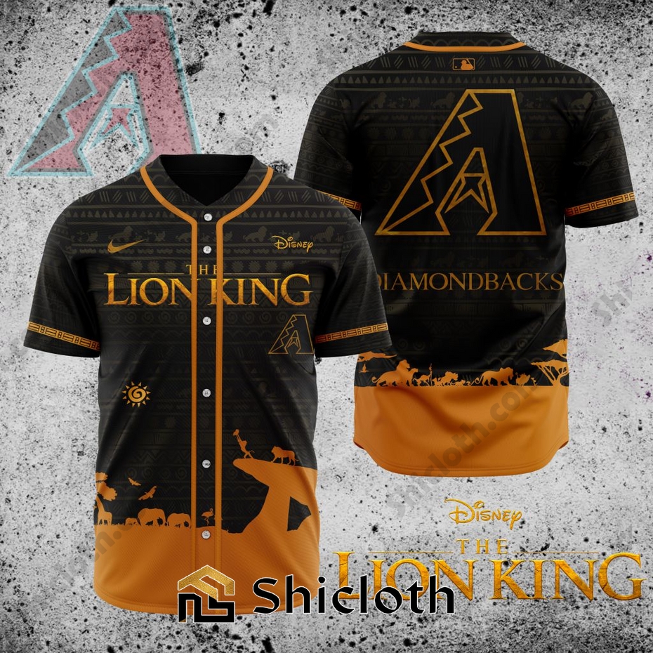 MLB Arizona Diamondbacks X The Lion King Baseball Jersey