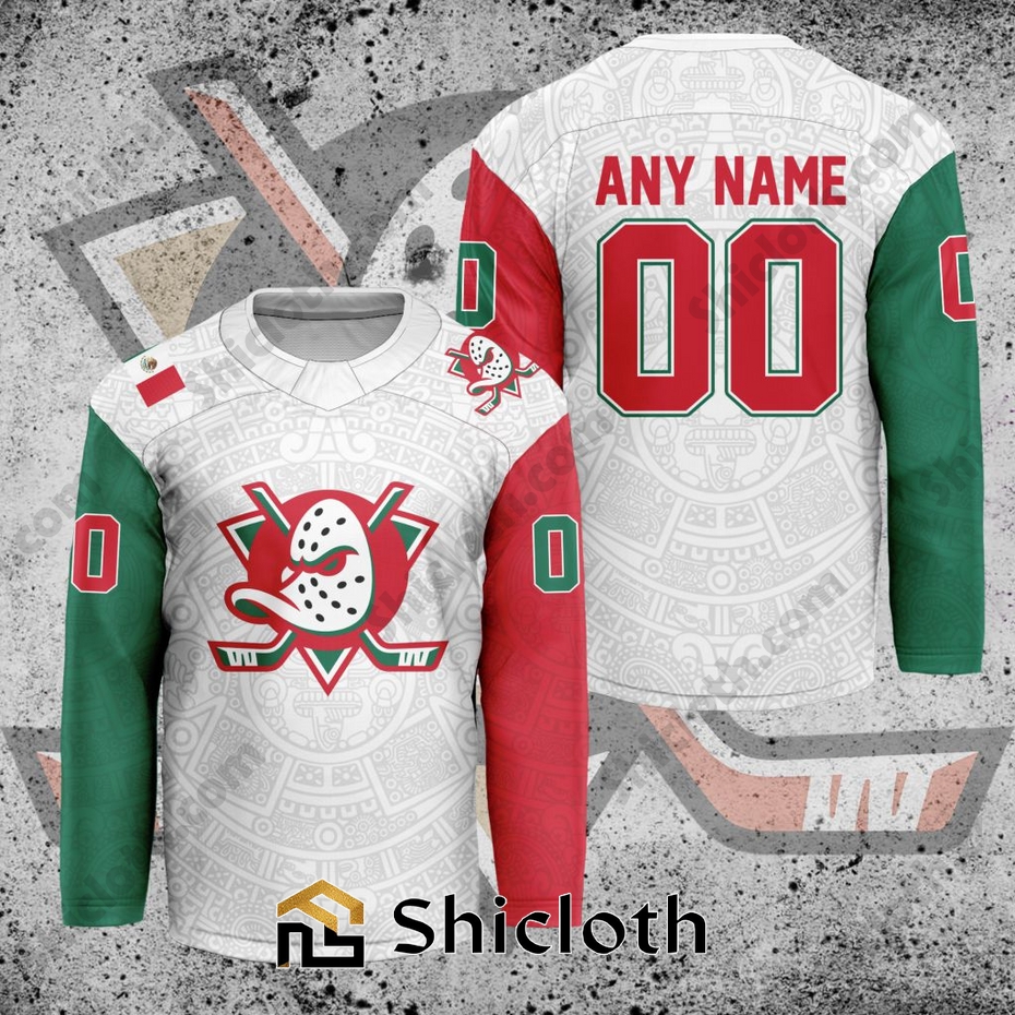 NHL Anaheim Ducks Mexican Heritage Hockey Jersey