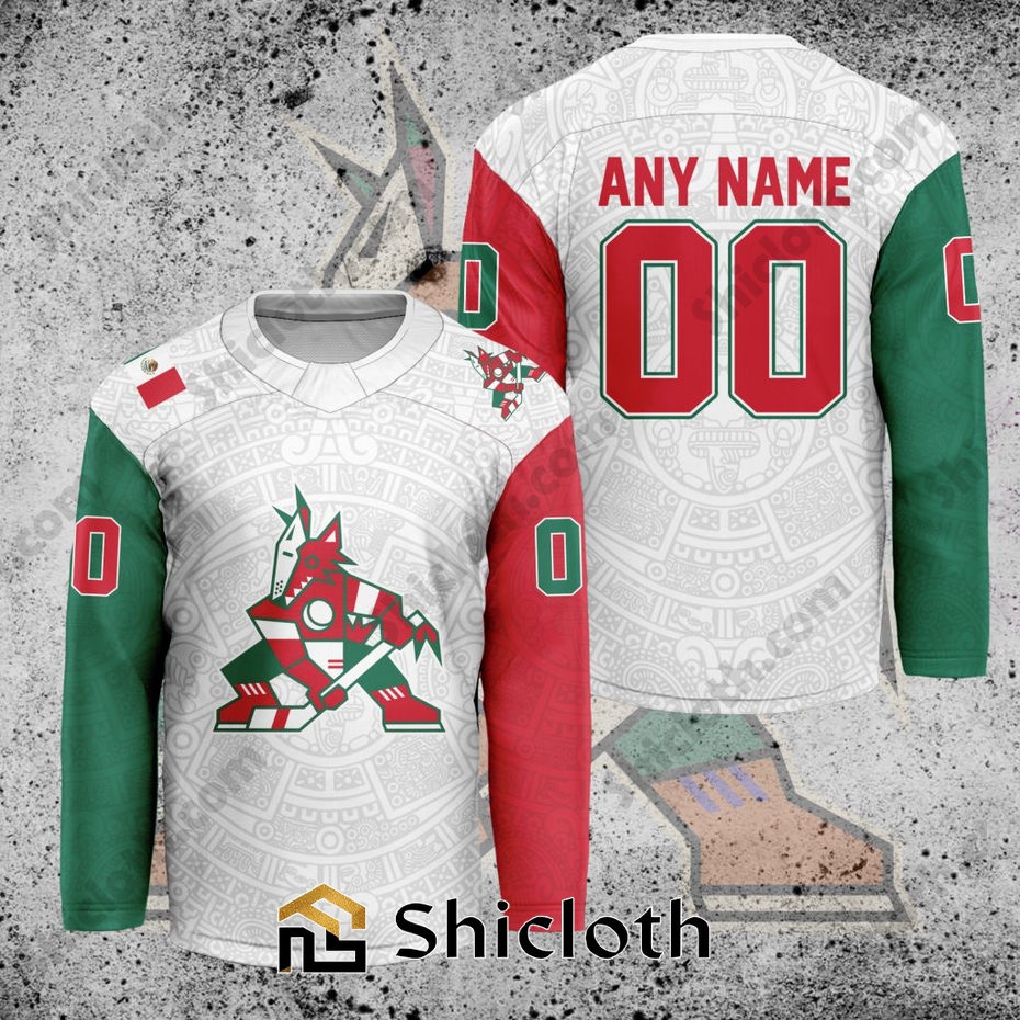 NHL Arizona Coyotes Mexican Heritage Hockey Jersey