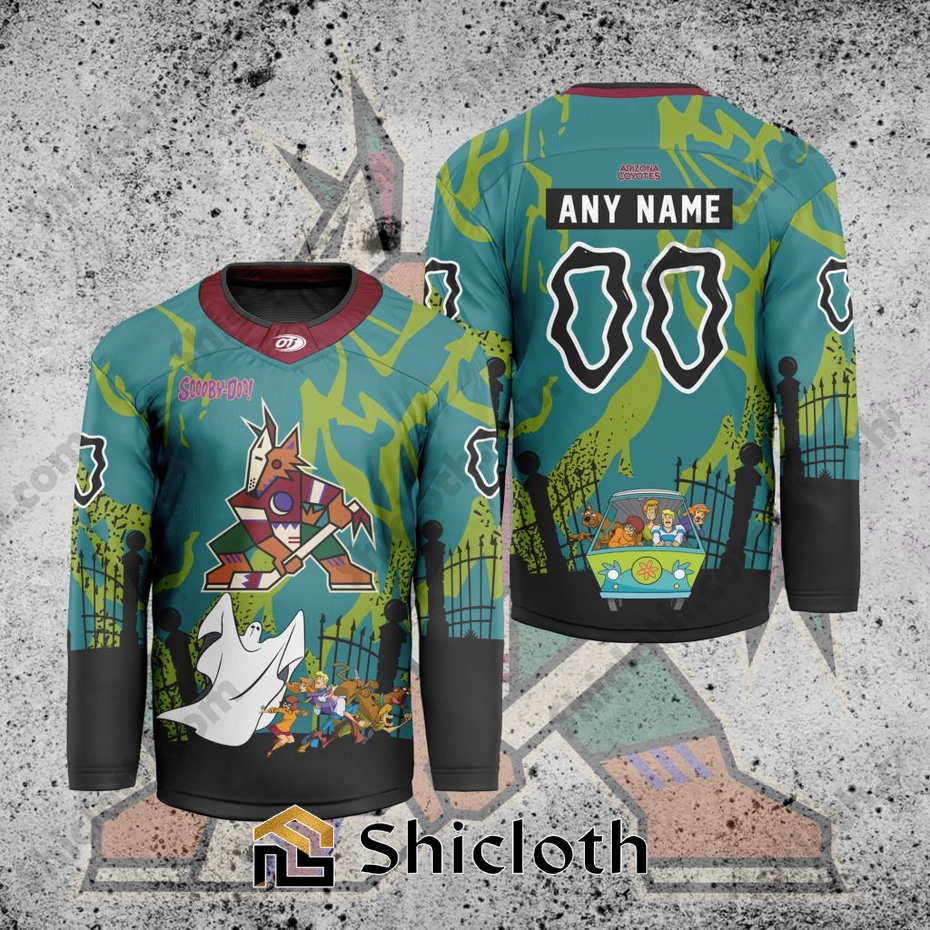 NHL Arizona Coyotes Scooby-Doo Hockey Jersey