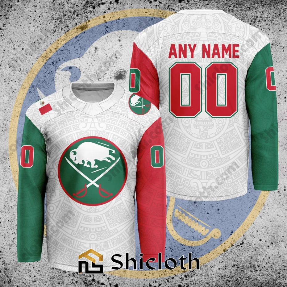 NHL Buffalo Sabres Mexican Heritage Hockey Jersey