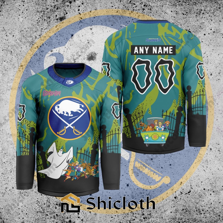 NHL Buffalo Sabres Scooby-Doo Hockey Jersey