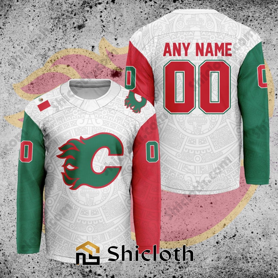 NHL Calgary Flames Mexican Heritage Hockey Jersey