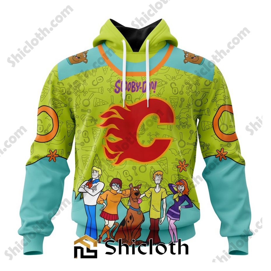 NHL Calgary Flames Scooby-Doo Hoodie