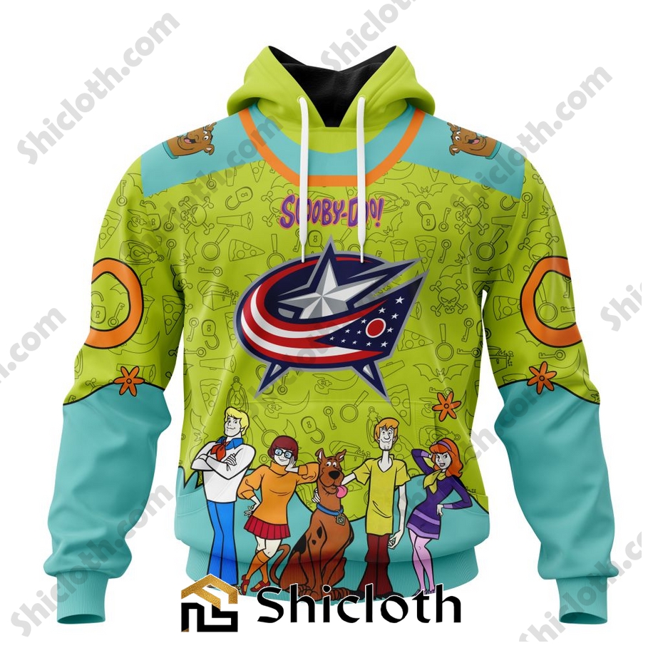NHL Columbus Blue Jackets Scooby-Doo Hoodie