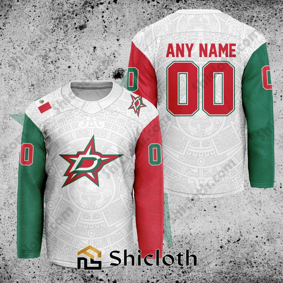 NHL Dallas Stars Mexican Heritage Hockey Jersey