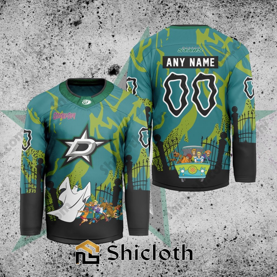 NHL Dallas Stars Scooby-Doo Hockey Jersey