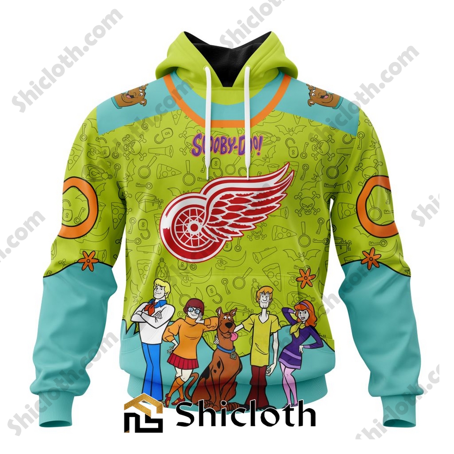NHL Detroit Red Wings Scooby-Doo Hoodie