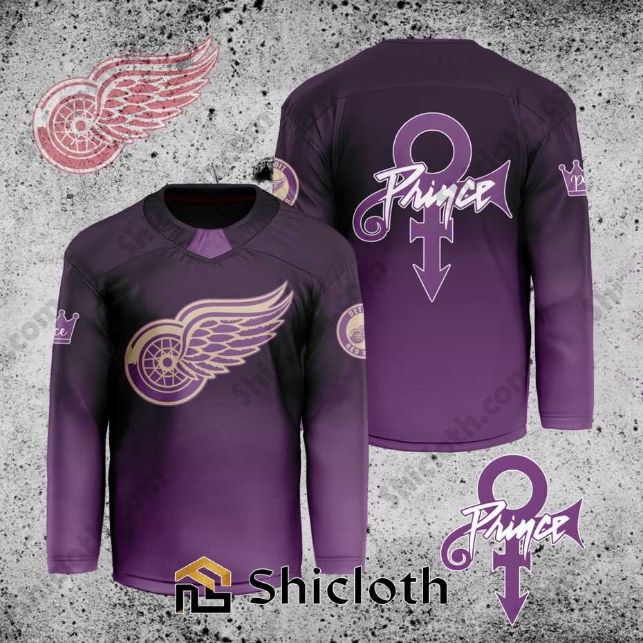 NHL Detroit Red Wings X Prince Hockey Jersey